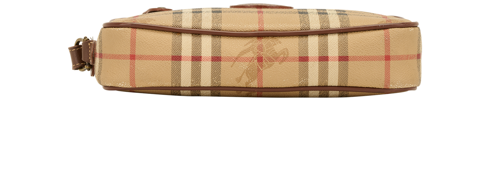 Nova Check Clutch, &pound;195, Handbags, Beige, Leather/PVC, Top view